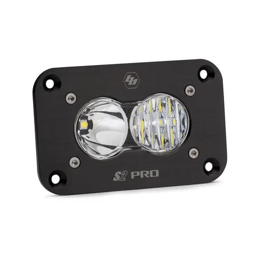 481003 – BAJA DESIGN Driving/ Fog Light, LED Bulb 2 LED Bulbs 3 Inch x 2 Inch Rectangular 24 Watt Bulbs Amp Draw 1.7 ...